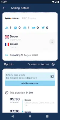 Direct Ferries android App screenshot 2